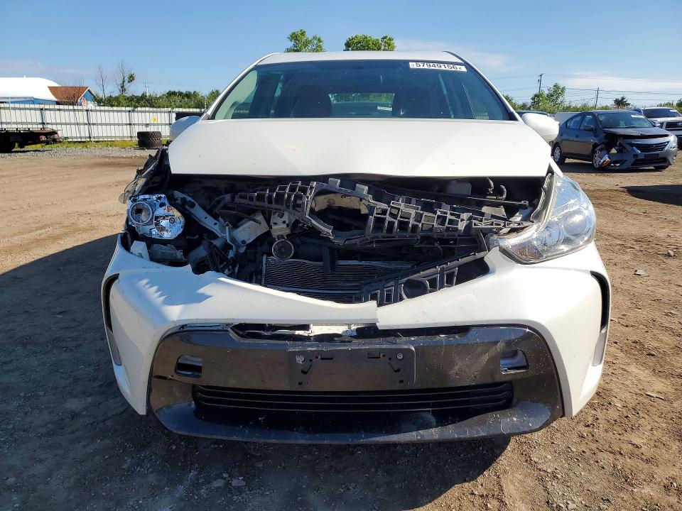 2017 Toyota Prius VIN JTDZN3EUXHJ070018 COPART salvage auction — FRONT END, Oh - Cert Of Title-Salvage, sold $3,850 on 2026-07-02 (photo 5)
