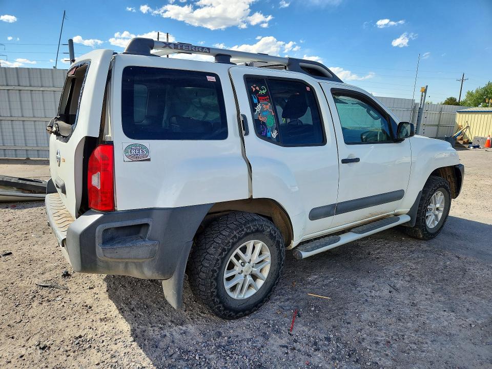 2015 Nissan Xterra VIN 5N1AN0NW2FN655125 COPART salvage auction — FRONT END, Co - Public - Salvage Title, sold $825 on 2026-07-22 (photo 3)