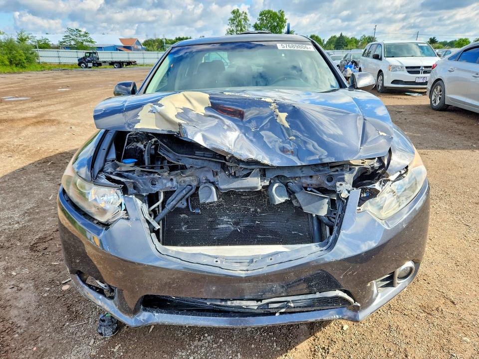 2012 Acura Tsx VIN JH4CU2F46CC013229 COPART salvage auction — FRONT END, Oh - Cert Of Title-Salvage, sold $325 on 2026-07-09 (photo 5)