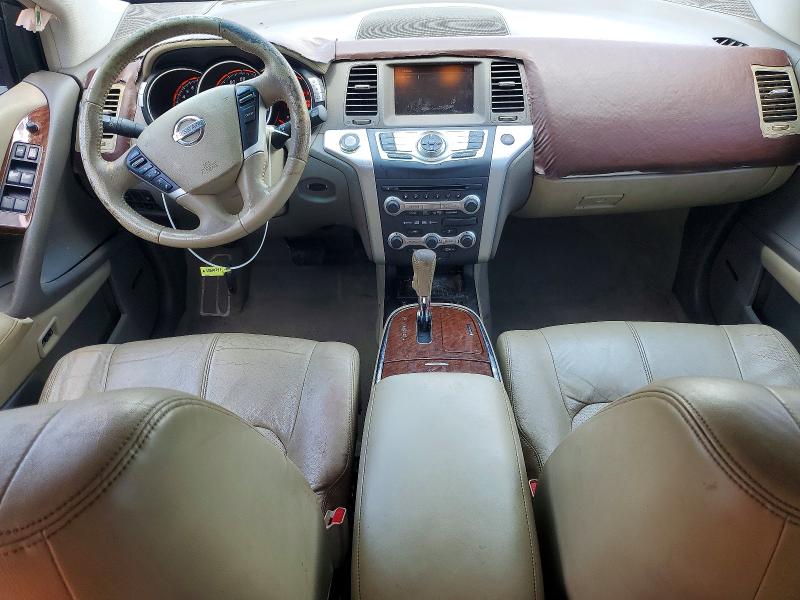 2010 Nissan Murano VIN JN8AZ1MU1AW008544 COPART salvage auction — FRONT END, FL - CERTIFICATE OF DESTRUCTION, sold $275 on 2026-07-22 (photo 8)