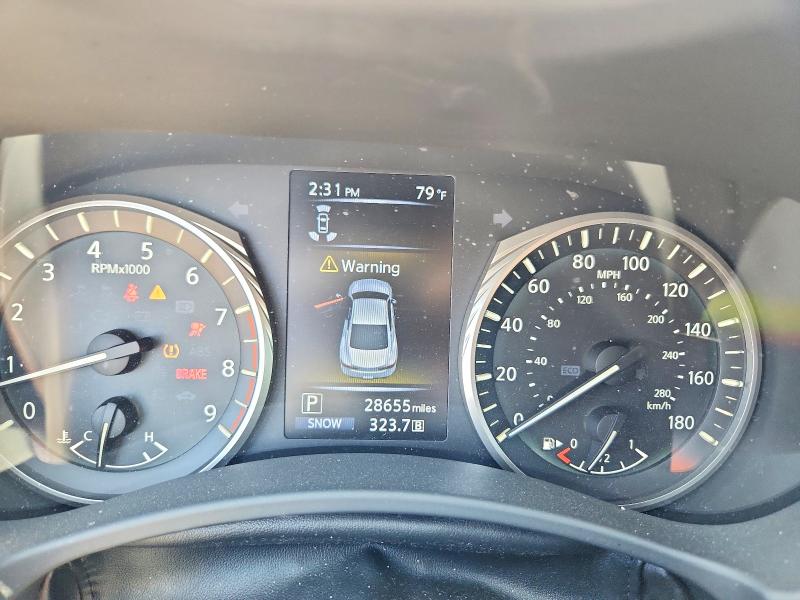 2021 Infiniti VIN JN1EV7KK7MM411086 COPART salvage auction — SIDE, Tx - Salvage Vehicle Title, sold $225 on 2026-07-30 (photo 9)