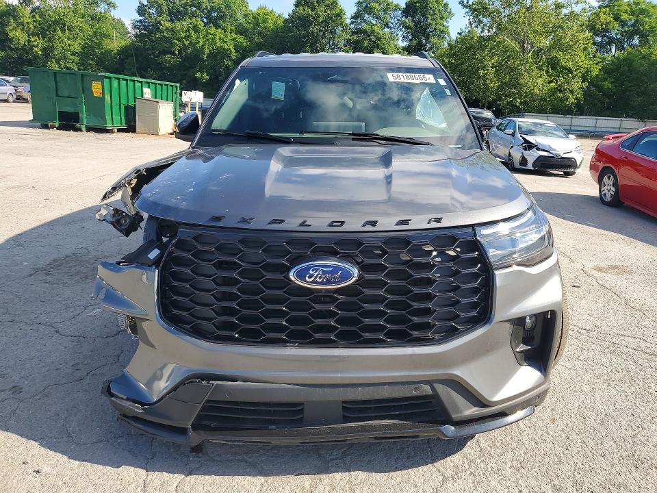 2025 Ford Explorer VIN 1FMUK8KH7SGB66812 COPART salvage auction — FRONT END, Fl - Certificate Of Destruction, sold $11,500 on 2026-07-30 (photo 5)