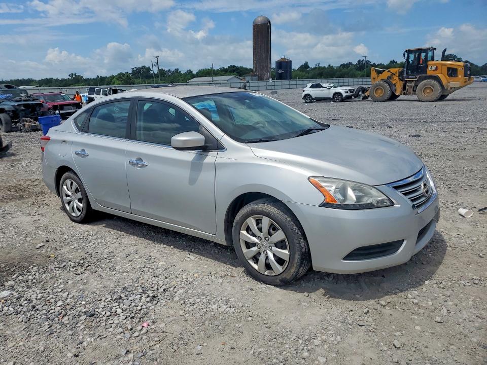 2014 Nissan Sentra VIN 3N1AB7AP9EY209580 COPART salvage auction — FRONT END, Al - Certificate Of Title, sold $375 on 2026-07-09 (photo 4)