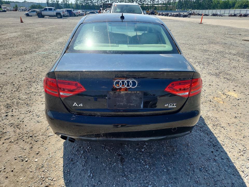 2012 Audi A4 VIN WAUBFAFL1CA117676 COPART salvage auction — NORMAL WEAR, Ia - Dealer Only Clean Title, sold $425 on 2026-07-13 (photo 6)