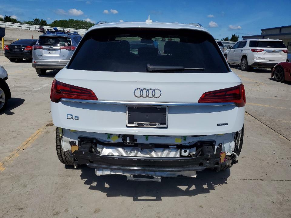 2021 Audi Q5 VIN WA1E2AFY5M2124031 COPART salvage auction — REAR END, Ky - Cert Of Title-Salvage, sold $18,600 on 2026-07-16 (photo 6)