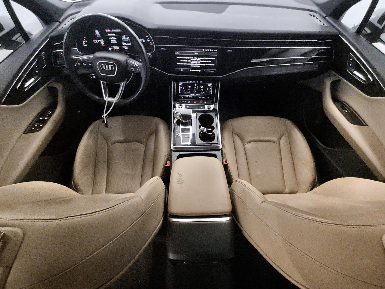 2021 Audi Q7 VIN WA1AXAF71MD037755 COPART salvage auction — Minor Dent/Scratches, TX - CERTIFICATE OF TITLE, sold $13,400 on 2026-07-09 (photo 8)