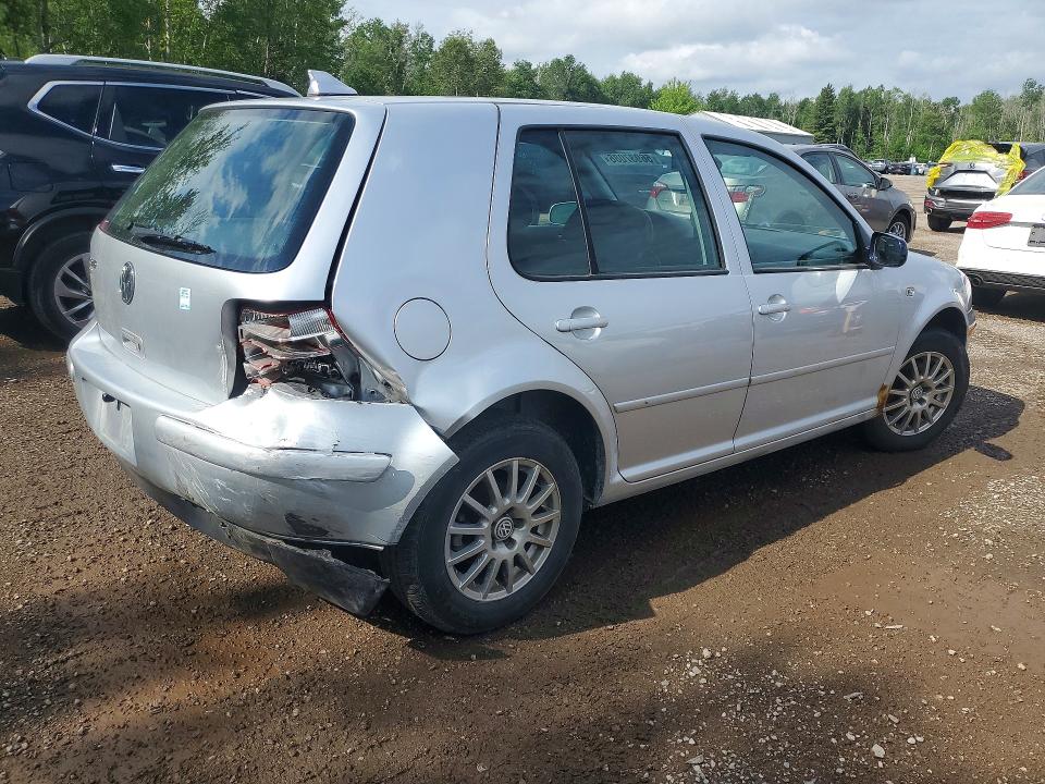 2007 Volkswagen Golf VIN 9BWEL41J074010449 COPART salvage auction — REAR END, ON - PERMIT SALVAGE, sold $275 on 2026-07-23 (photo 3)