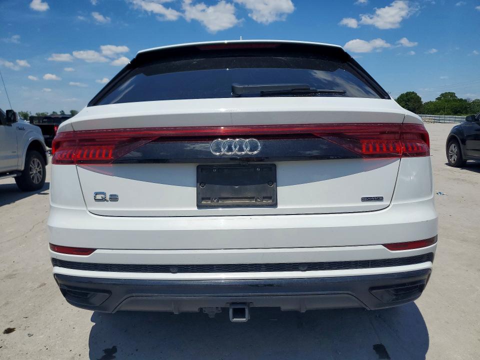 2020 Audi Q8 VIN WA1EVAF18LD007590 COPART salvage auction — FRONT END, Tn - Salvage Certificate, sold $18,000 on 2026-07-27 (photo 6)