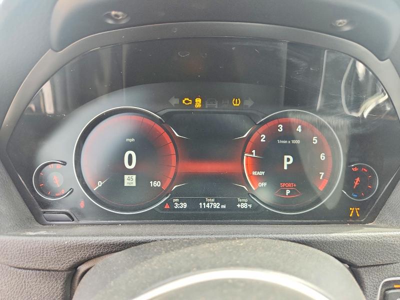 2019 BMW 4er VIN WBA4J5C58KBM65195 COPART salvage auction — FRONT END, Tx - Salvage Vehicle Title, sold $4,750 on 2026-08-11 (photo 9)