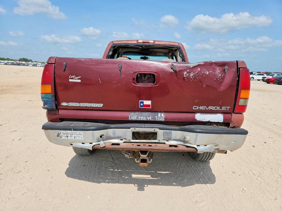 2001 Chevrolet Silverado VIN 1GCEK19T91E127188 COPART salvage auction — REAR END, Tx - Certificate Of Title, sold $675 on 2026-07-09 (photo 6)