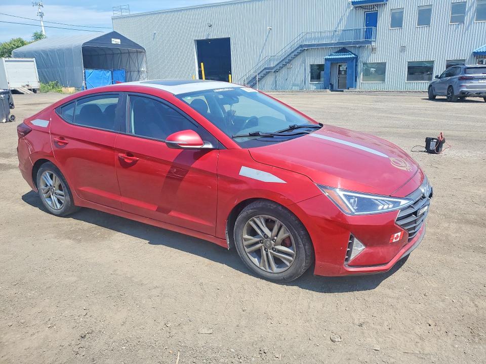 2020 Hyundai Elantra VIN KMHD84LF5LU099795 COPART salvage auction — WATER/FLOOD, QC - IRRECUPERABLE, sold $2,050 on 2026-07-28 (photo 4)