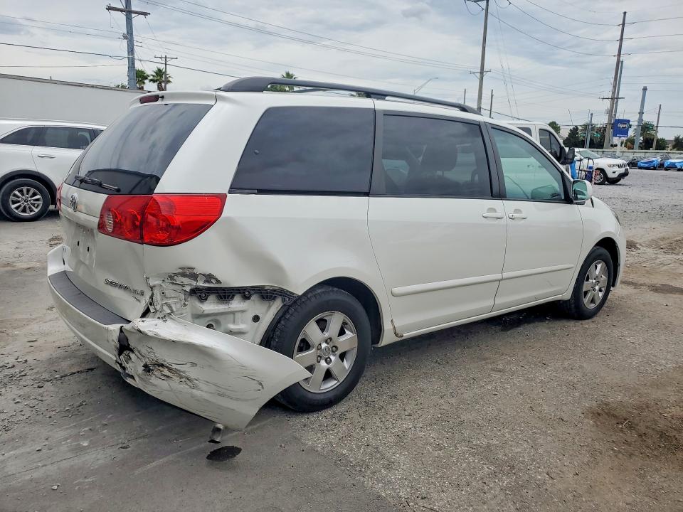 2009 Toyota Sienna VIN 5TDZK22C49S238609 COPART salvage auction — REAR END, FL - CERT OF TITLE SLVG REBUILDABLE, sold $325 on 2026-07-21 (photo 3)