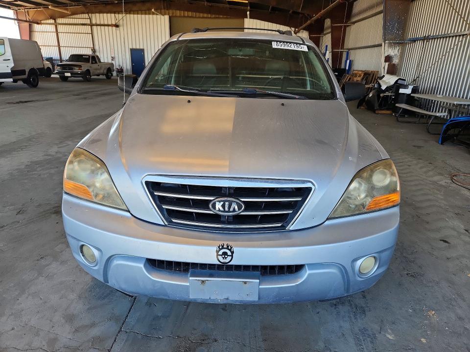 2007 Kia Sorento VIN KNDJC736475671530 COPART salvage auction — REAR END, Ca - Salvage Certificate, sold $175 on 2026-07-16 (photo 5)