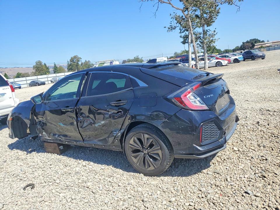2017 Honda Civic VIN SHHFK7H51HU400223 COPART salvage auction — SIDE, CA - SALVAGE CERTIFICATE, sold $1,250 on 2026-07-09 (photo 2)