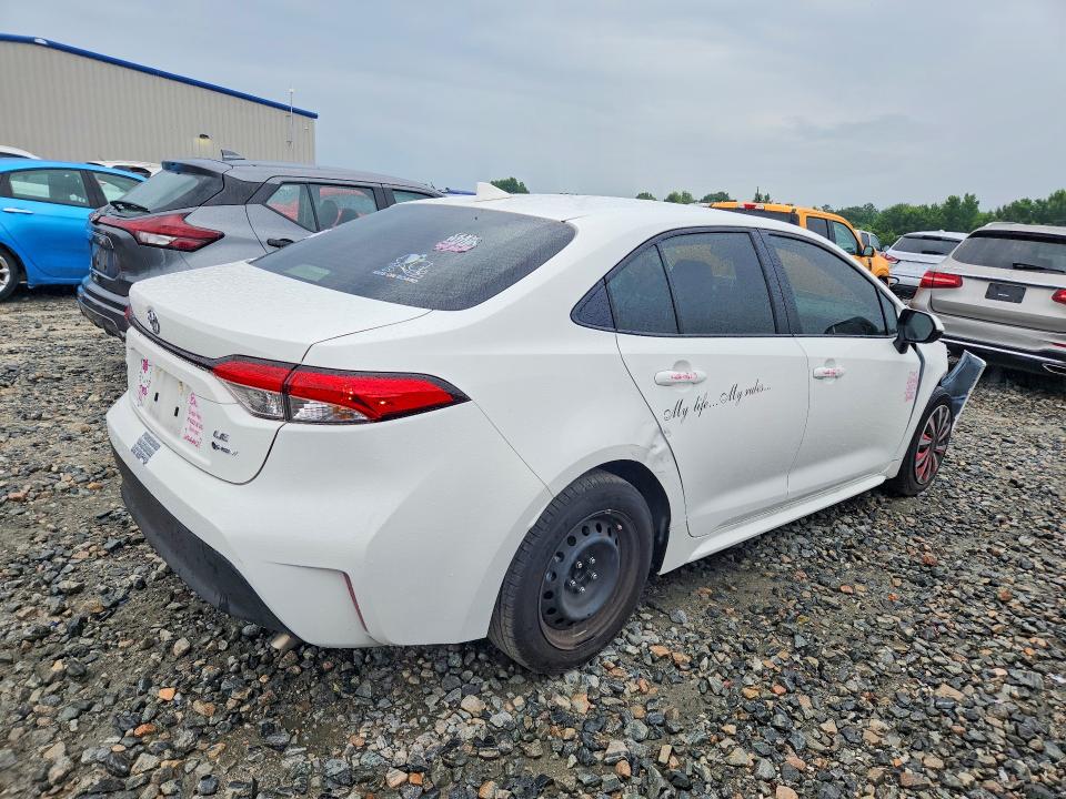 2026 Toyota VIN JTDBCMFE2T3130391 COPART salvage auction — FRONT END, Ga - Cert Of Title-Salvage, sold $4,450 on 2026-07-30 (photo 3)