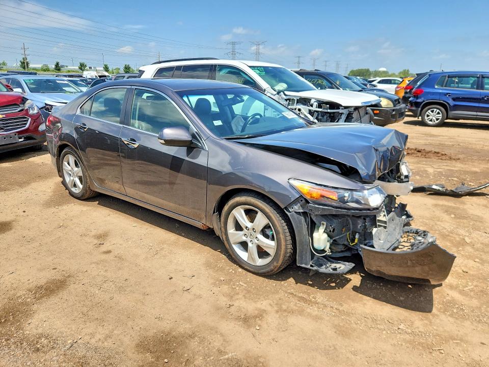 2010 Acura Tsx VIN JH4CU2F68AC010153 COPART salvage auction — FRONT END, Il - Salvage Certificate, sold $350 on 2026-07-16 (photo 4)