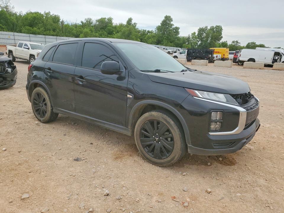 2021 Mitsubishi Outlander VIN JA4ARUAU7MU007460 COPART salvage auction — FRONT END, Ok - Certificate Of Title, sold $3,700 on 2026-07-07 (photo 4)