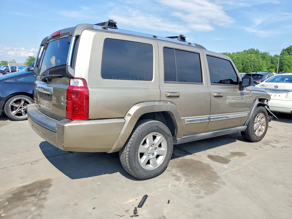 2006 Jeep Commander VIN 1J8HG58N76C291642 COPART salvage auction — WATER/FLOOD, Ky - Cert Of Title-Salvage Water, sold $275 on 2026-07-02 (photo 3)