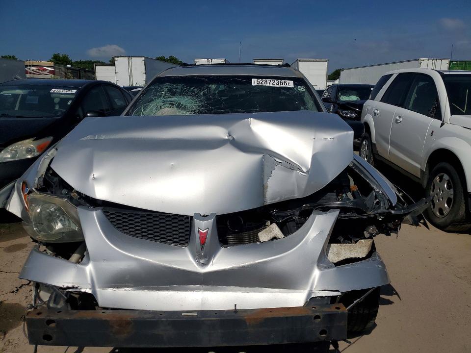 2003 Pontiac Vibe VIN 5Y2SM64833Z477747 COPART salvage auction — FRONT END, In - Certificate Of Title, sold $450 on 2026-07-06 (photo 5)