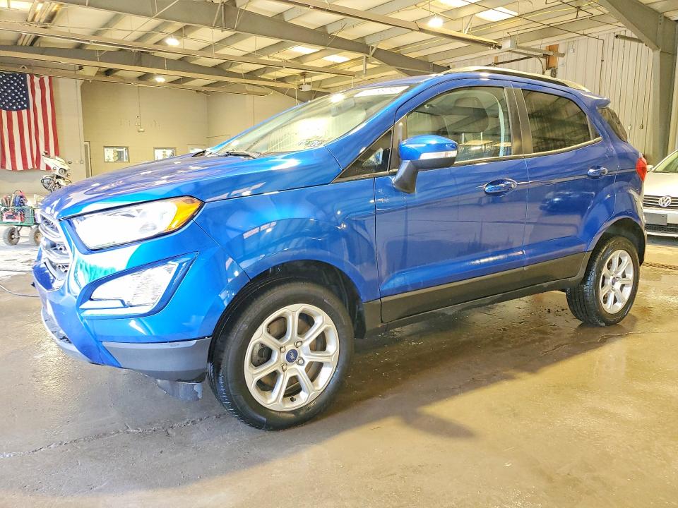 2022 Ford Ecosport VIN MAJ6S3GL1NC464433 COPART salvage auction — FRONT END, Pa - Certificate Of Salvage, sold $525 on 2026-07-29 (photo 1)