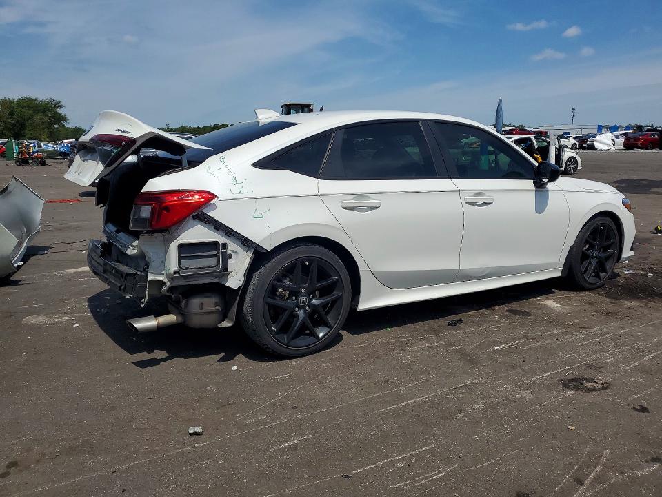 2022 Honda VIN 2HGFE2F54NH606271 COPART salvage auction — REAR END, Fl - Certificate Of Destruction, sold $6,900 on 2026-07-06 (photo 3)