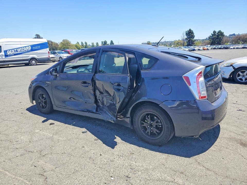 2012 Toyota Prius VIN JTDKN3DU0C5385575 COPART salvage auction — SIDE, Ca - Salvage Certificate, sold $15 on 2026-07-31 (photo 2)