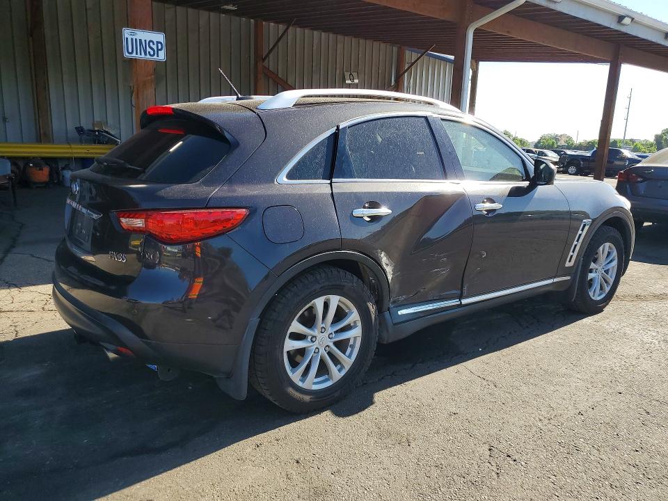 2012 Infiniti Fx VIN JN8AS1MW0CM154485 COPART salvage auction — SIDE, Co - Public - Salvage Title, sold $1,650 on 2026-07-09 (photo 3)