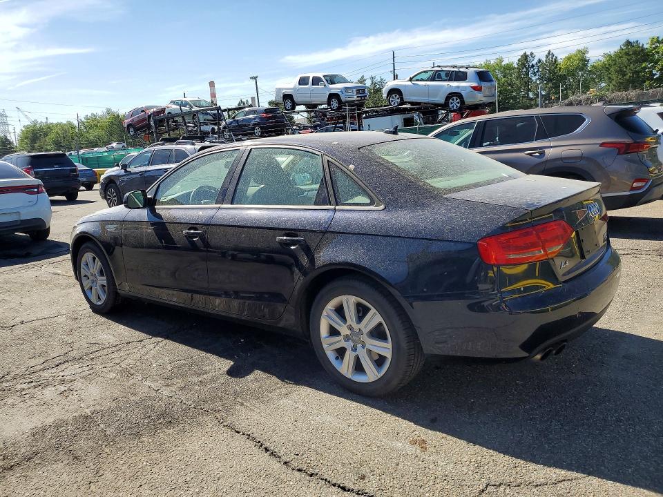 2011 Audi A4 VIN WAUBFAFL2BN014032 COPART salvage auction — MECHANICAL, Co - Dis/Dlr/Exp Only Clean Title, sold $450 on 2026-07-21 (photo 2)