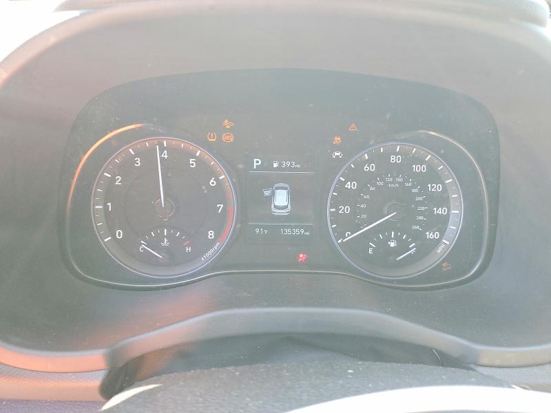 2019 Hyundai Kona VIN KM8K1CAA6KU283610 COPART salvage auction — FRONT END, Mo - Salvage Certificate Of Title, sold $850 on 2026-07-24 (photo 9)