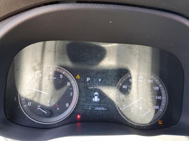 2016 Hyundai Tucson VIN KM8J33A41GU105174 COPART salvage auction — FRONT END, Mo - Salvage Certificate Of Title, sold $875 on 2026-07-13 (photo 9)