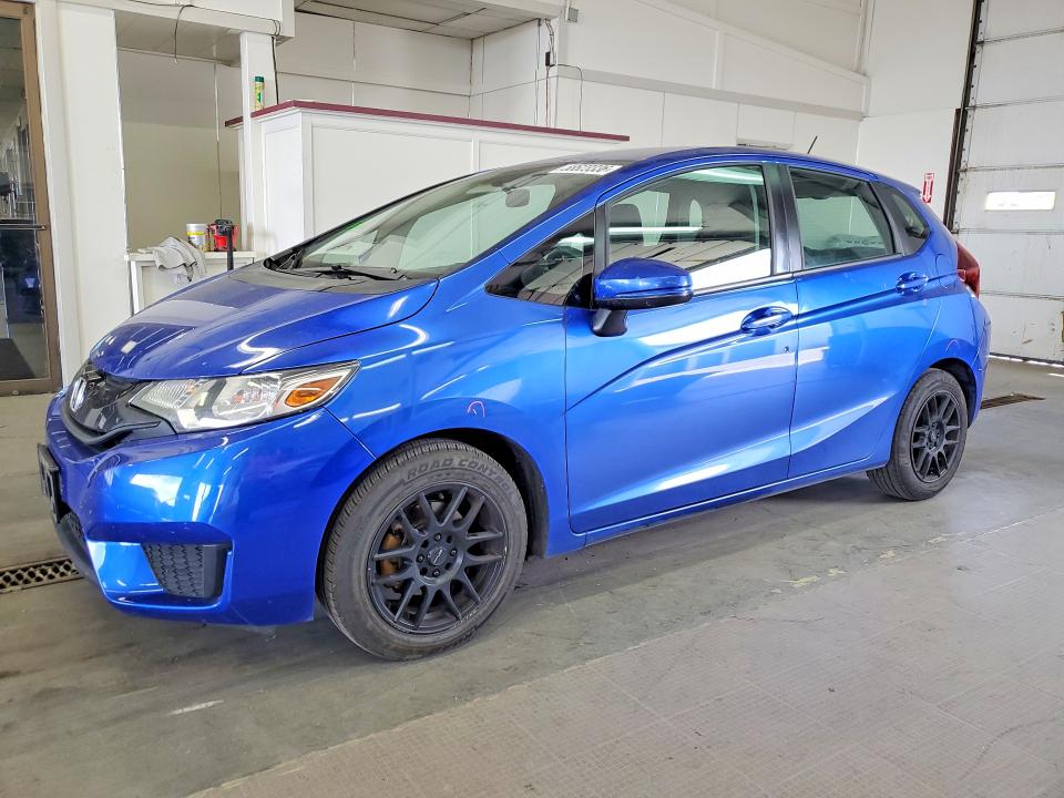 2015 Honda Fit VIN 3HGGK5H5XFM766007 COPART salvage auction — SIDE, WA - BILL OF SALE, sold $3,300 on 2026-07-10 (photo 1)
