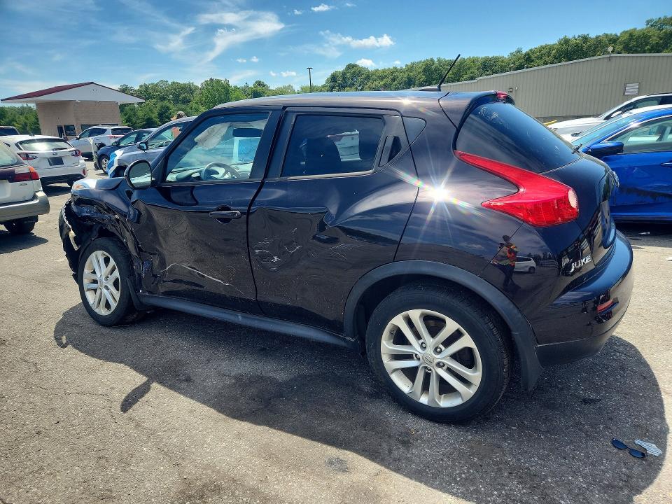 2014 Nissan Juke VIN JN8AF5MV5ET360753 COPART salvage auction — SIDE, Ct - Cert Of Title-Salvage, sold $550 on 2026-07-14 (photo 2)