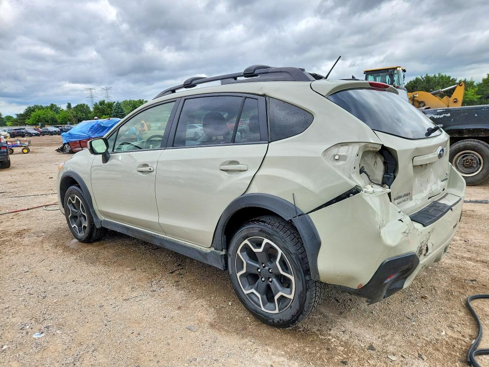2015 Subaru VIN JF2GPACC8FH323195 COPART salvage auction — REAR END, IL - SALVAGE CERTIFICATE, sold $2,650 on 2026-07-28 (photo 2)