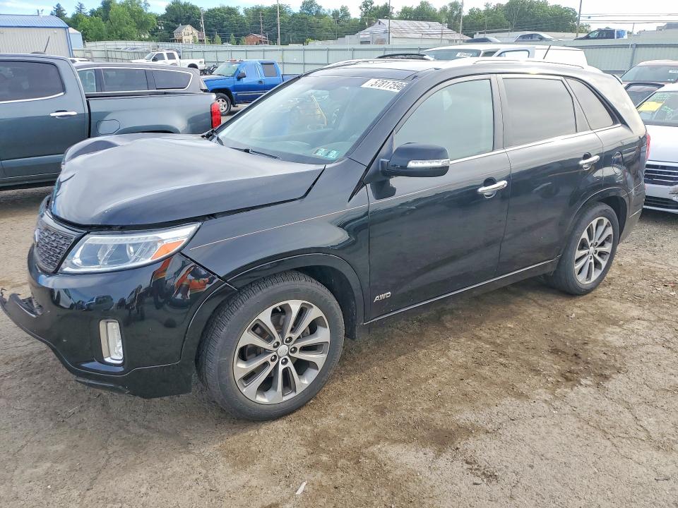 2015 Kia VIN 5XYKWDA79FG575436 COPART salvage auction — FRONT END, Pa - Certificate Of Salvage, sold $1,850 on 2026-07-31 (photo 1)