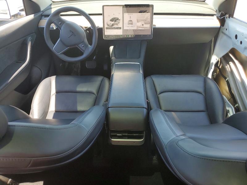 2022 Tesla Model y VIN 7SAYGAEE4NF433471 COPART salvage auction — REAR END, Ca - Salvage Certificate, sold $12,100 on 2026-07-07 (photo 8)