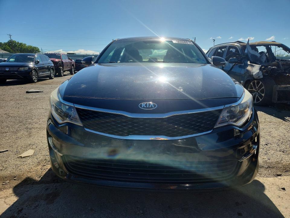2016 Kia Optima VIN 5XXGT4L36GG100017 COPART salvage auction — VANDALISM, Pa - Certificate Of Salvage, sold $1,050 on 2026-07-17 (photo 5)