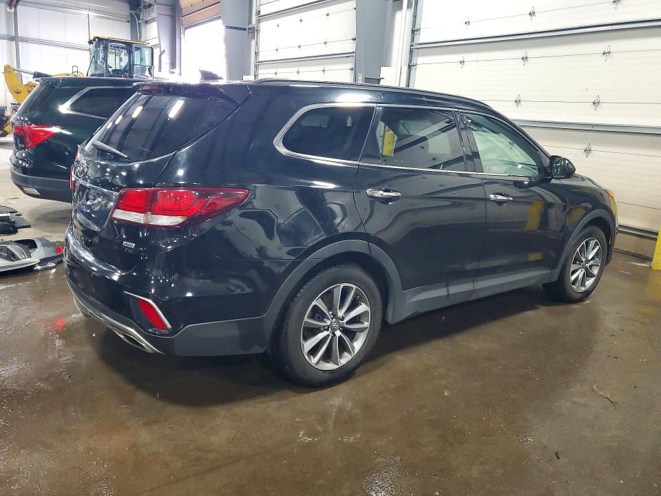 2017 Hyundai Santa fe VIN KM8SMDHF7HU209457 COPART salvage auction — VANDALISM, Mn - Cert Of Title-Salvage, sold $250 on 2026-07-28 (photo 3)