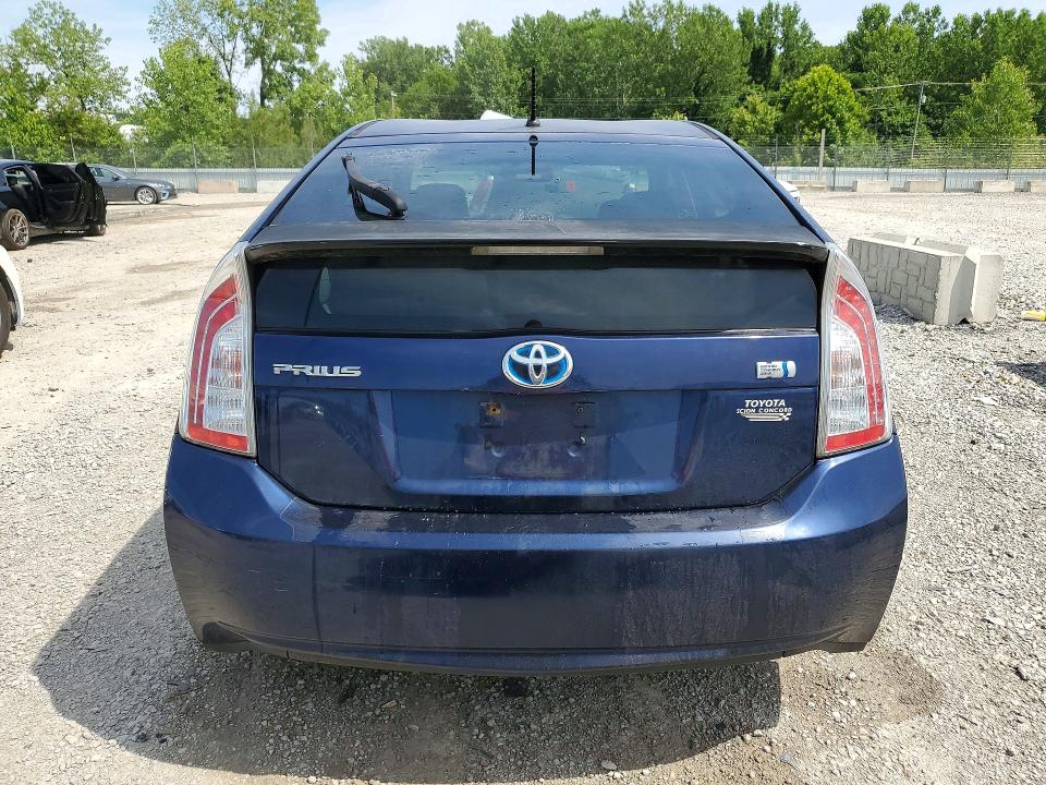 2012 Toyota Prius VIN JTDKN3DUXC1568103 COPART salvage auction — FRONT END, KY - CERT OF TITLE-SALVAGE, sold $675 on 2026-07-30 (photo 6)