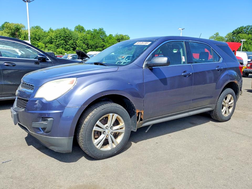 2013 Chevrolet Equinox VIN 2GNALBEK9D6312890 COPART salvage auction — MINOR DENT/SCRATCHES, Ny - Certificate Of Title, sold $1,900 on 2026-07-21 (photo 1)