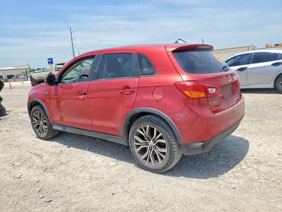 2016 Mitsubishi Outlander VIN JA4AP3AUXGZ064226 COPART salvage auction — FRONT END, TX - CERTIFICATE OF TITLE (P), sold $1,050 on 2026-07-28 (photo 2)
