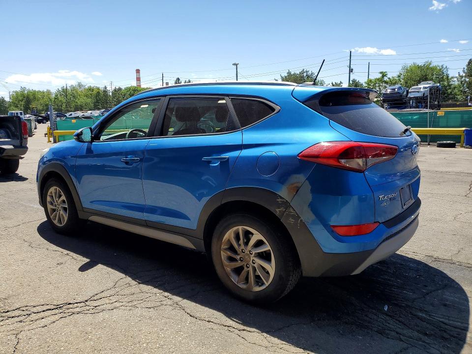 2017 Hyundai VIN KM8J3CA22HU519337 COPART salvage auction — HAIL, Co - Certificate Of Title, sold $5,100 on 2026-07-16 (photo 2)