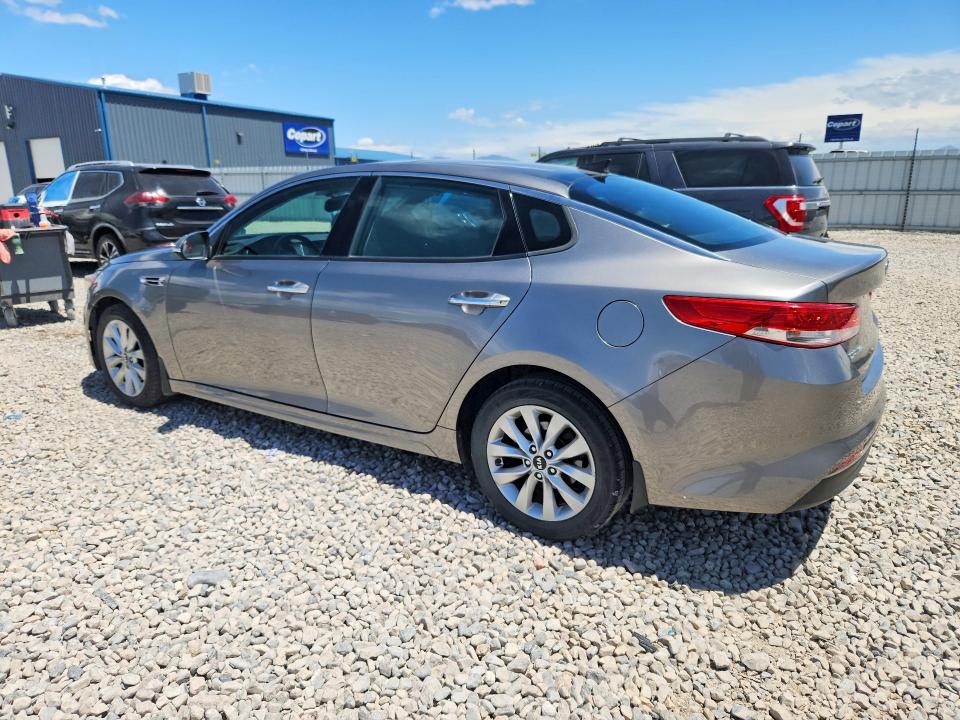 2016 Kia Optima VIN 5XXGU4L38GG091219 COPART salvage auction — FRONT END, Id - Salvage Certificate Of Title, sold $150 on 2026-07-28 (photo 2)