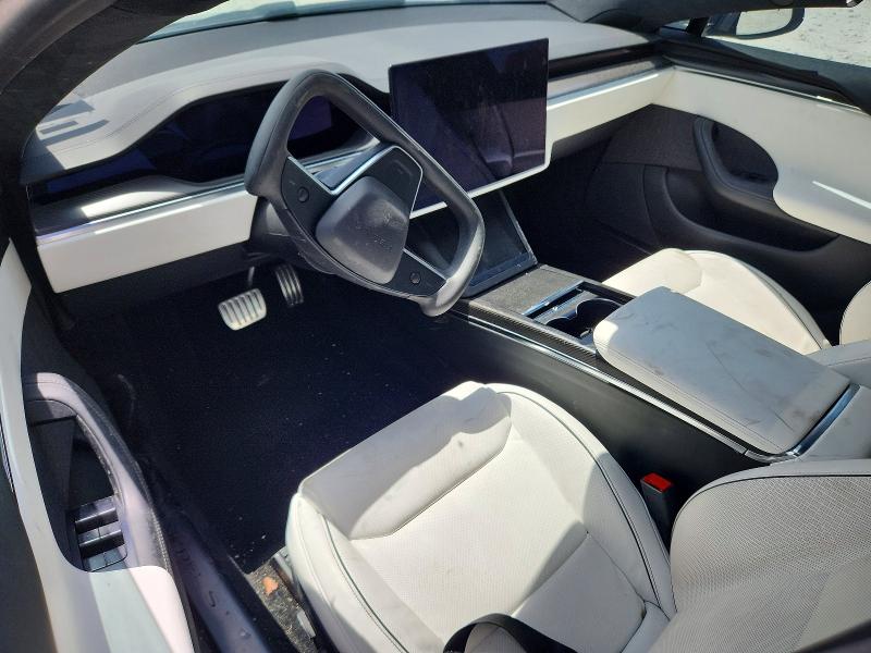 2021 Tesla Model s VIN 5YJSA1E60MF454393 COPART salvage auction — FRONT END, Tx - Salvage Vehicle Title, sold $12,900 on 2026-07-23 (photo 8)