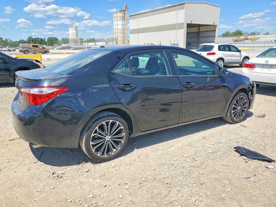 2014 Toyota Corolla VIN 5YFBURHE3EP102133 COPART salvage auction — FRONT END, Ks - Cert Of Title-Salvage, sold $1,750 on 2026-07-28 (photo 3)
