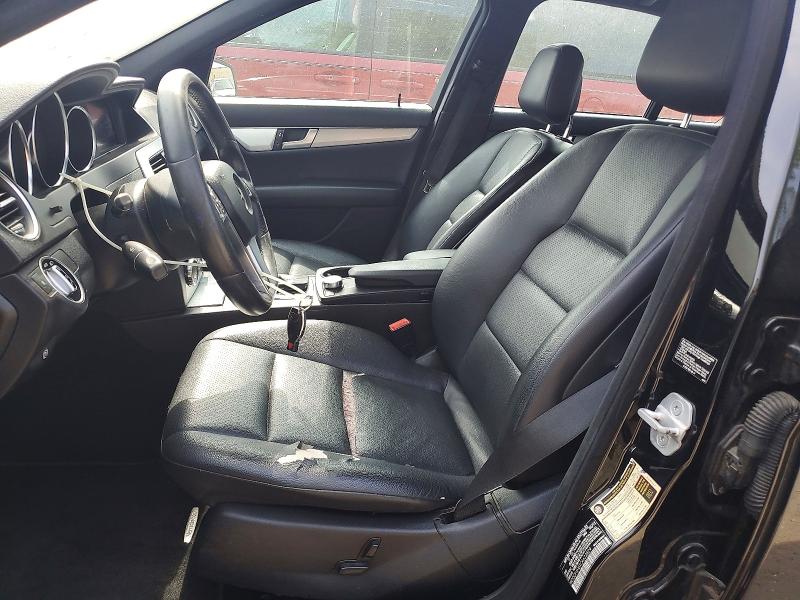 2012 Mercedes-benz C class VIN WDDGF4HBXCA622829 COPART salvage auction — MECHANICAL, MD - PARTS ONLY-NO TITLE LETTER, sold $100 on 2026-08-11 (photo 7)