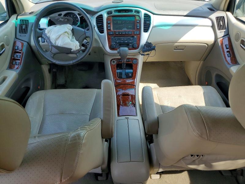 2005 Toyota Highlander VIN JTEEP21A850092160 COPART salvage auction — FRONT END, Md - Cert Of Salvage > 75% Damage, sold $1,800 on 2026-07-28 (photo 8)