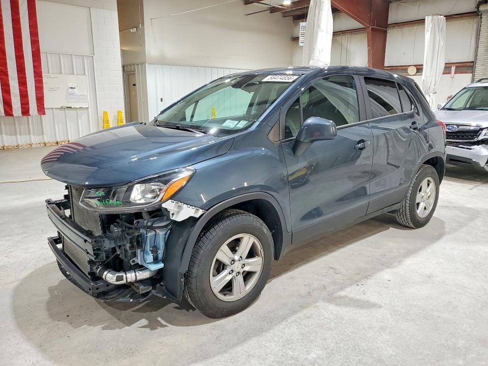 2022 Chevrolet Trax VIN KL7CJNSM0NB543087 COPART salvage auction — FRONT END, Ny - Mv-907A Salvage Certificate, sold $1,300 on 2026-07-27 (photo 1)