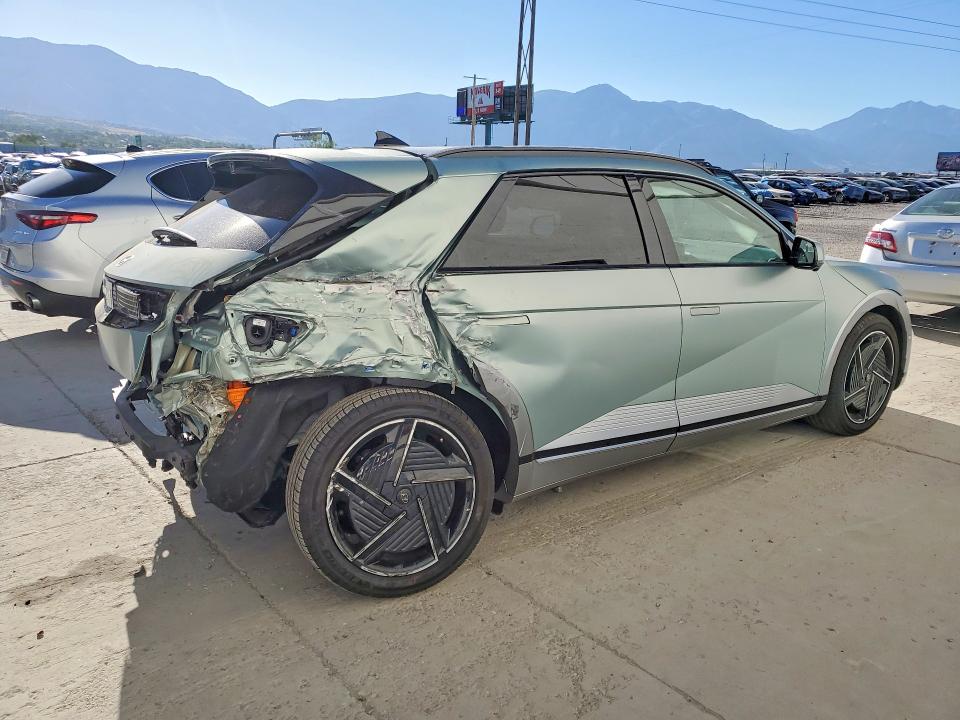2026 Hyundai Ioniq VIN 7YAKRDDCXTY057735 COPART salvage auction — REAR END, Ut - Salvage Certificate, sold $4,350 on 2026-07-27 (photo 3)