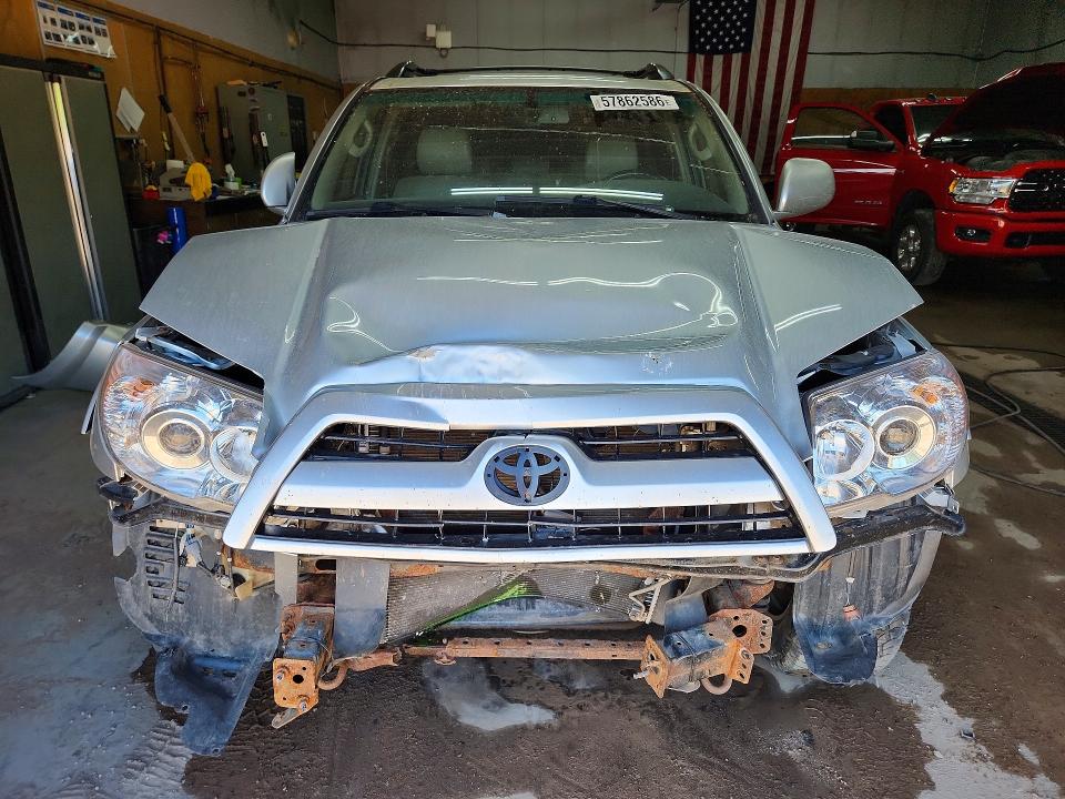 2007 Toyota 4runner VIN JTEBU17R270115793 COPART salvage auction — FRONT END, Mi - Certificate Of Title, sold $3,050 on 2026-07-15 (photo 5)
