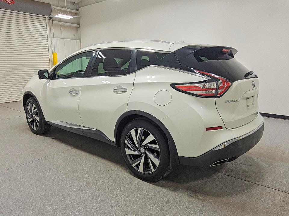 2015 Nissan Murano VIN 5N1AZ2MG0FN240296 COPART salvage auction — FRONT END, Az - Certificate Of Title, sold $1,400 on 2026-07-30 (photo 2)
